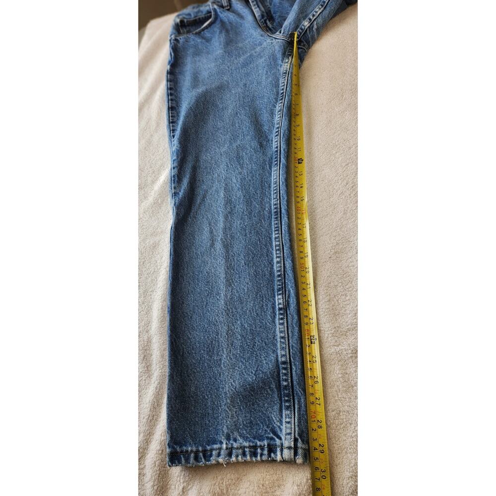 Vintage Riders Jeans Womens 10 Medium Wash High Rise Mom Straight Leg Denim 90s - Picture 10 of 11